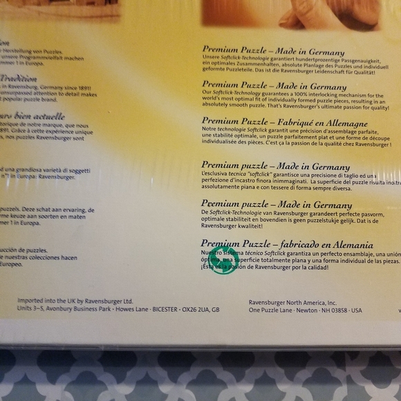 Ravensburger 2000 Piece Peacock Puzzle New - Picture 9 of 12